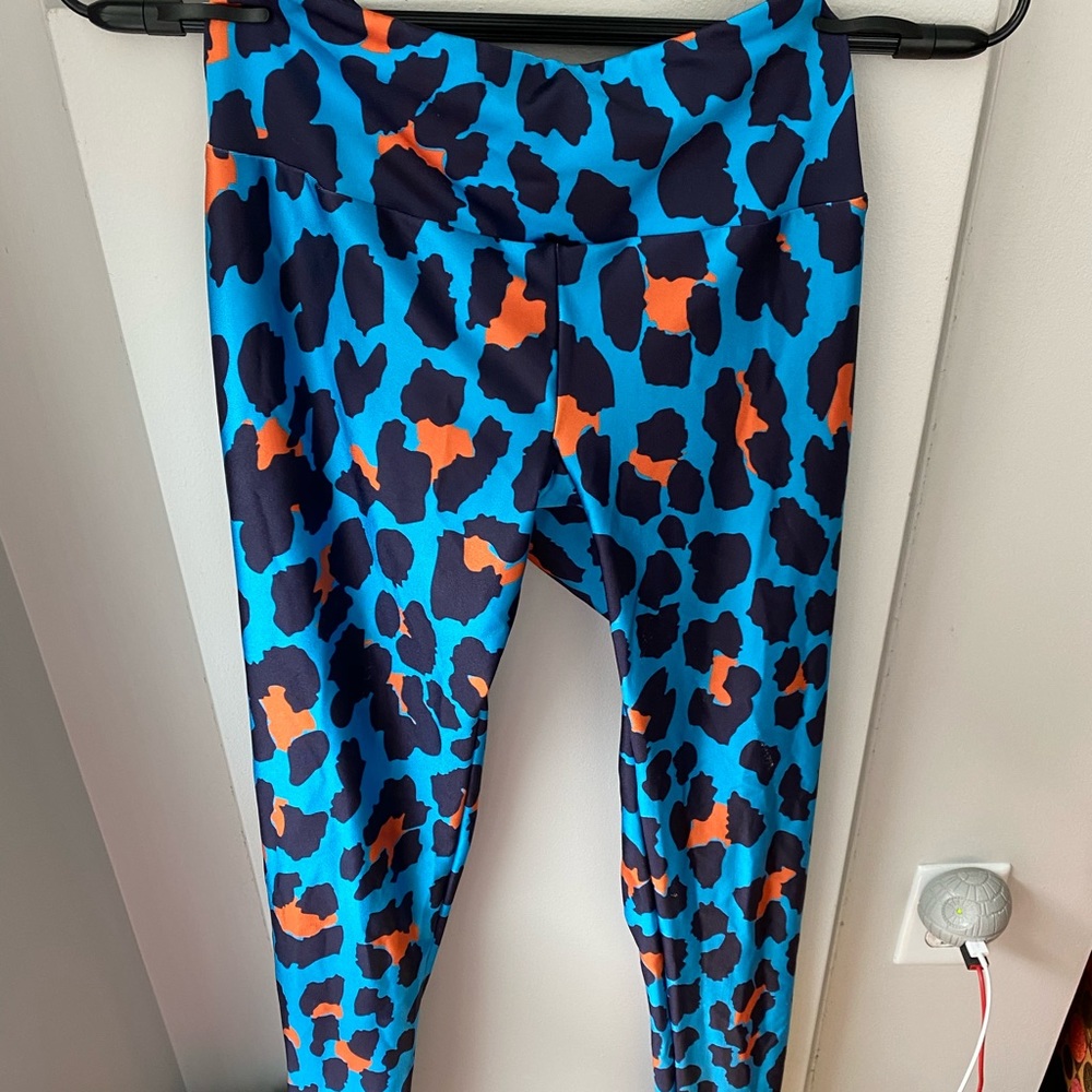 GOLDSHEEP BLUE LEOPARD/CHEETAH LONG PANT